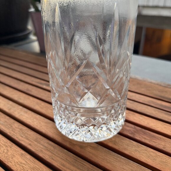 Vintage Cut Crystal Decanter With Stopper - Picture 4 of 4